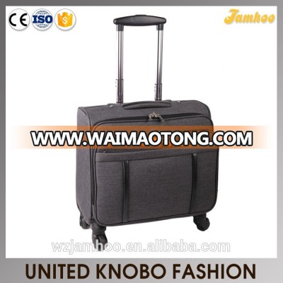 New polyester laptop rolling luggage trolley laptop briefcase