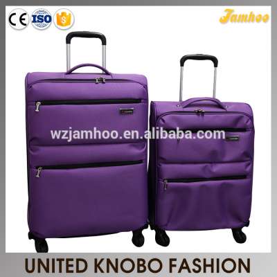 Ultra light 1200D EVA trolley case soft case travel luggage set